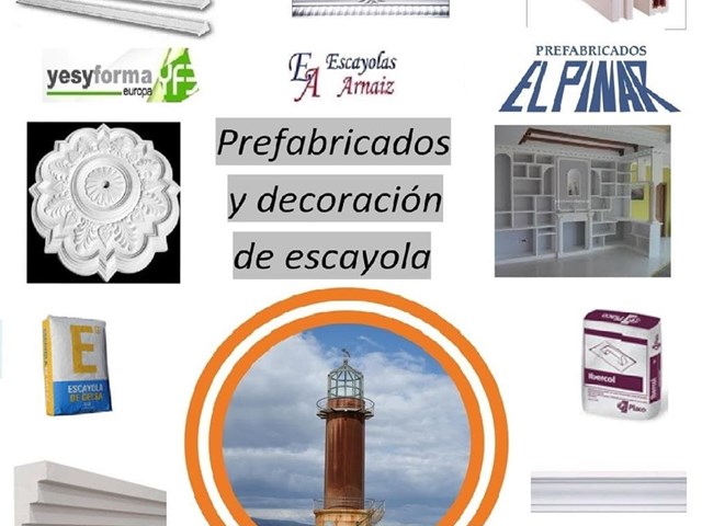 TARIFA PREFABRICADOS DE ESCAYOLA 2026